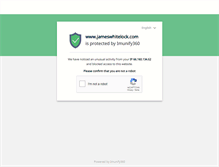 Tablet Screenshot of jameswhitelock.com